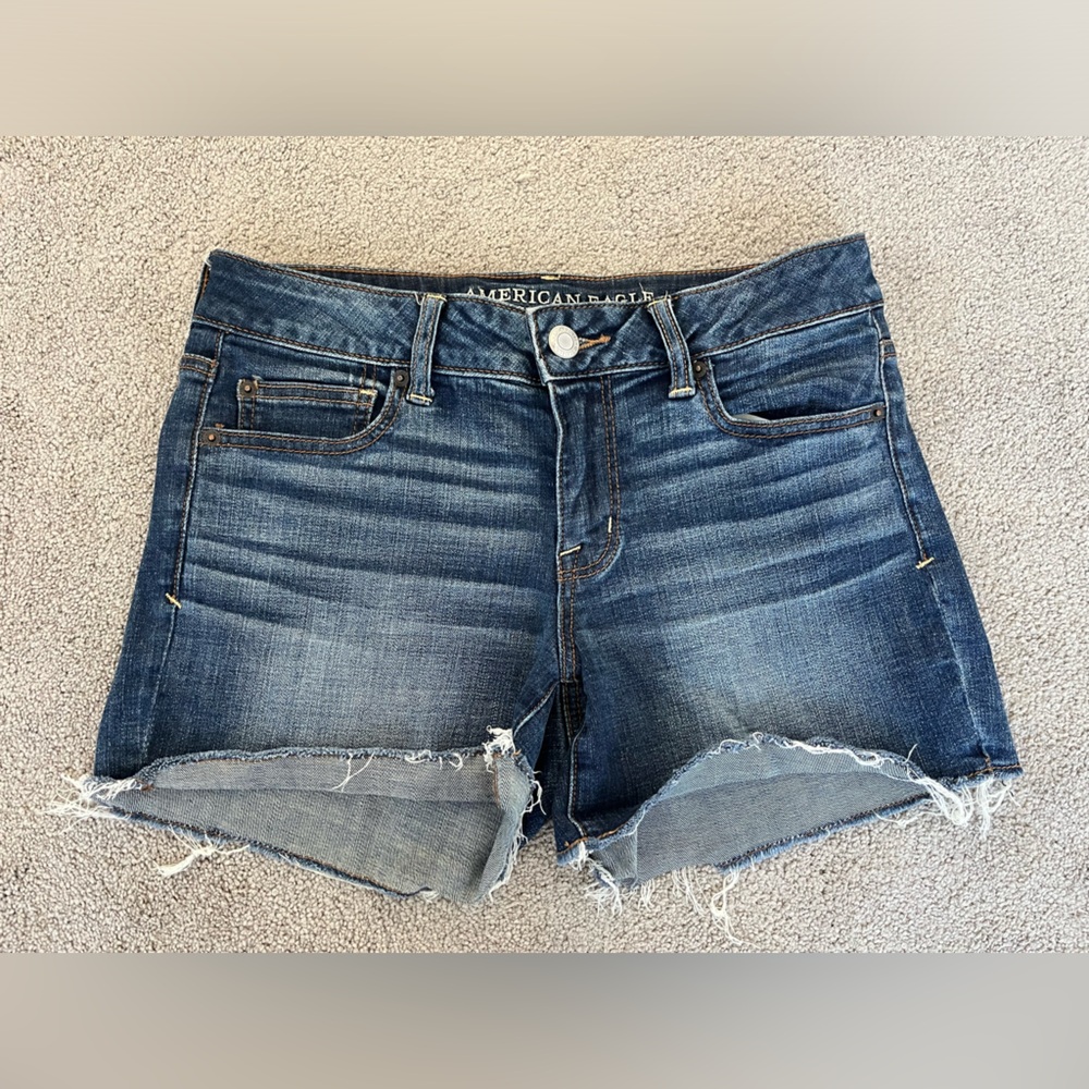 American Eagle Shortie Jean Shorts